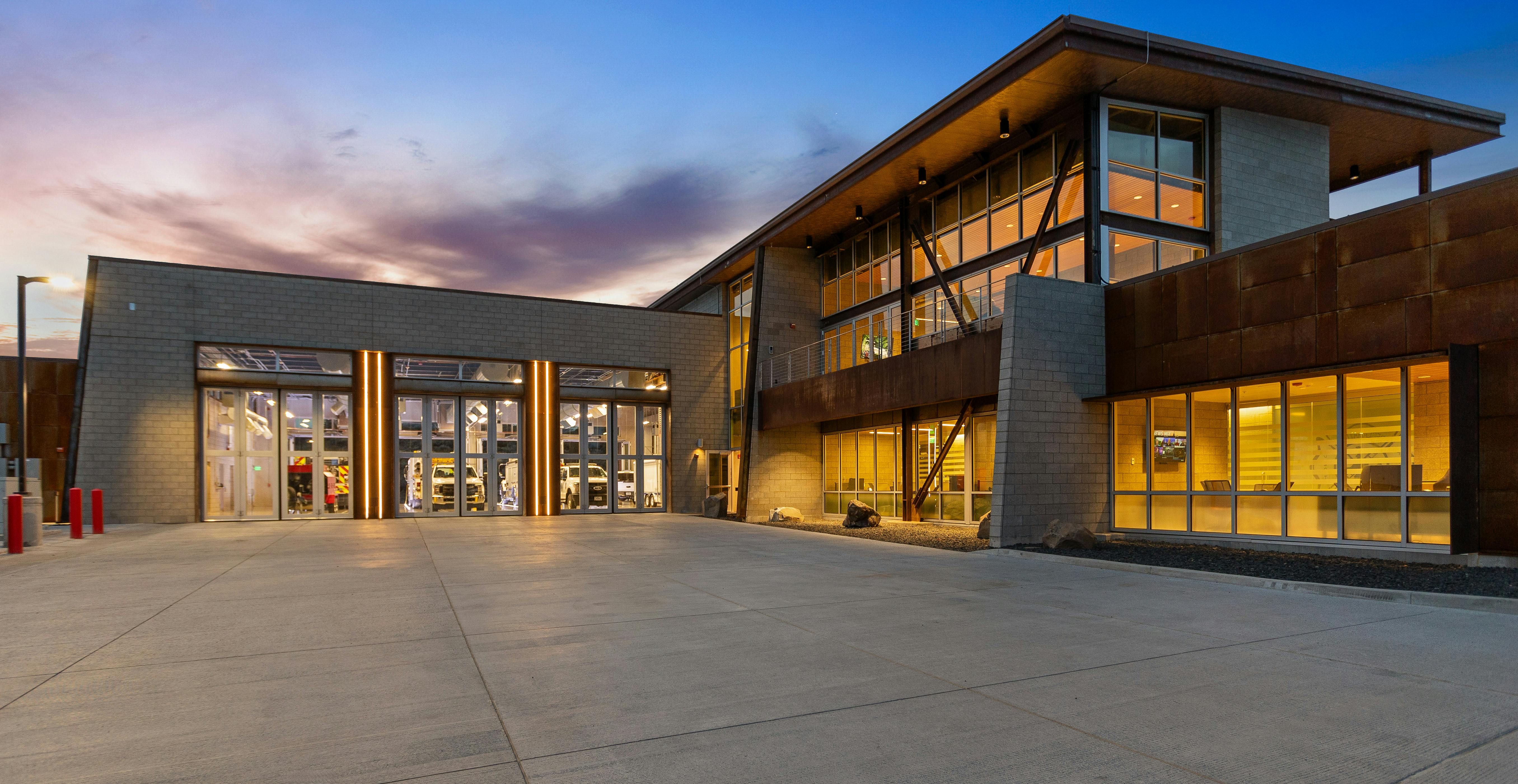 Station Design Awards - Grand Coulee Dam Fire Station - TCA Architecture + Planning + Design