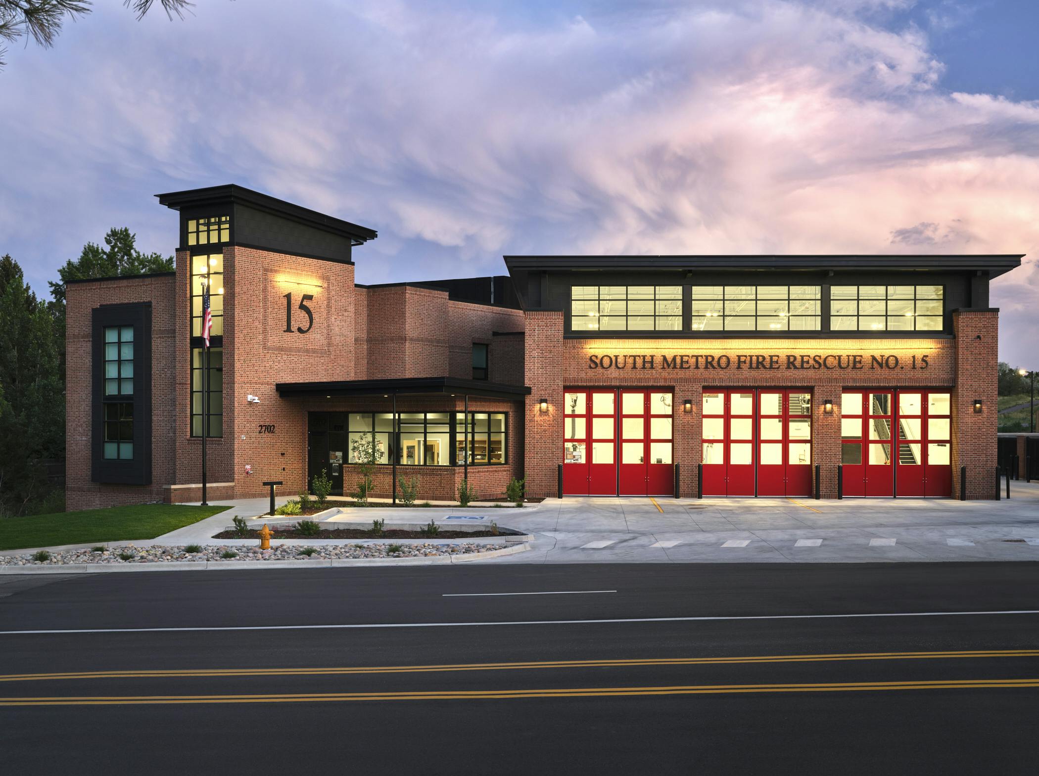 Station Design Awards - South Metro Fire Rescue Station No. 15 - OZ Architecture