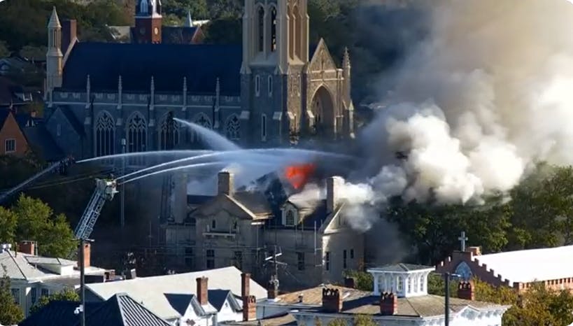 Blaze Destroys Historic Wilmington, NC, Inn | Firehouse