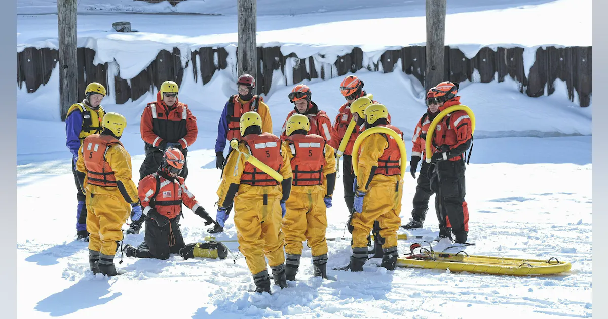Ice Rescue Boards How to Develop a Fire Department Ice Rescue Program | Firehouse