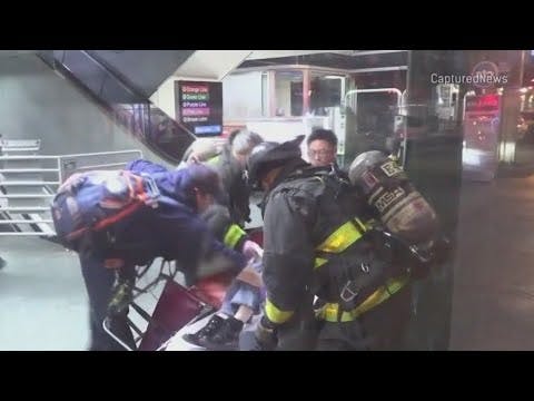 Woman set on fire on CTA train