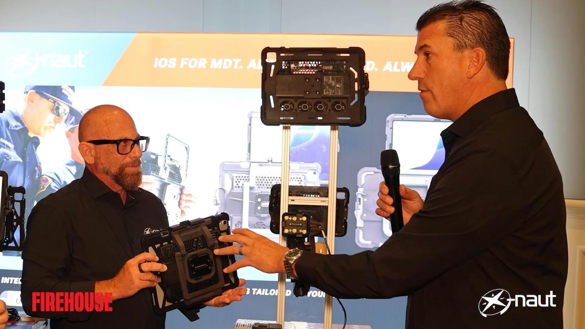 X-Naut's iPad Cooling Cases Keep Firefighter Technology