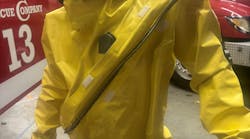 Articulation in the joints of Ansell's AlphaTec Phantom hazmat suit allows for decent mobility despite the density of the suit's construction.The mask seal is snug without being suffocating. Articulation in the joints of Ansell's AlphaTec Phantom hazmat suit allows for decent mobility despite the density of the suit's construction.The mask seal is snug without being suffocating.