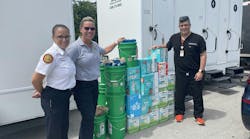 A survey of Florida firefighters revealed that 91.1 percent of respondents adopted the use of the so-called Green Bucket as part of preliminary exposure reduction (PER). A survey of Florida firefighters revealed that 91.1 percent of respondents adopted the use of the so-called Green Bucket as part of preliminary exposure reduction (PER).