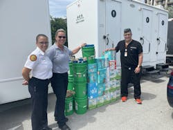 A survey of Florida firefighters revealed that 91.1 percent of respondents adopted the use of the so-called Green Bucket as part of preliminary exposure reduction (PER). A survey of Florida firefighters revealed that 91.1 percent of respondents adopted the use of the so-called Green Bucket as part of preliminary exposure reduction (PER).