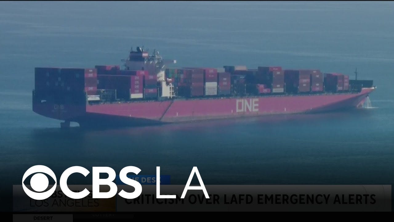 Delayed Emergency Alerts Raise Concerns About System Following Los Angeles Ship Fire