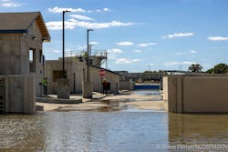 With the controlled pumping of water, the North Carolina facility can be adapted to replicate previous swiftwater rescue calls. With the controlled pumping of water, the North Carolina facility can be adapted to replicate previous swiftwater rescue calls.