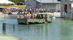 During the North Carolina Emergency Training Center facility opening ceremony, in New London, they demonstrated different scenarios that the facility can offer rescue students. During the North Carolina Emergency Training Center facility opening ceremony, in New London, they demonstrated different scenarios that the facility can offer rescue students.