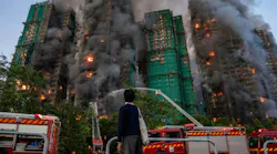 Officials have said that 65 people have been killed in the fire on in a housing block in Hong Kong. Ten firefighters are among the nearly 75 who were injured.