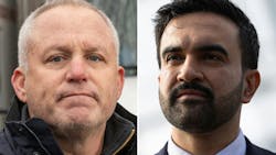 FDNY Fire Commissioner Robert Tucker (left) and New York City Mayor-elect Zohran Mamdani. FDNY Fire Commissioner Robert Tucker (left) and New York City Mayor-elect Zohran Mamdani.
