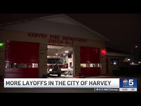 Harvey, IL, Closes Two Fire Station as More Firefighters are Laid Off