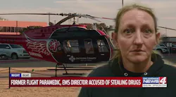 Former flight paramedic, EMS director accused of stealing drugs