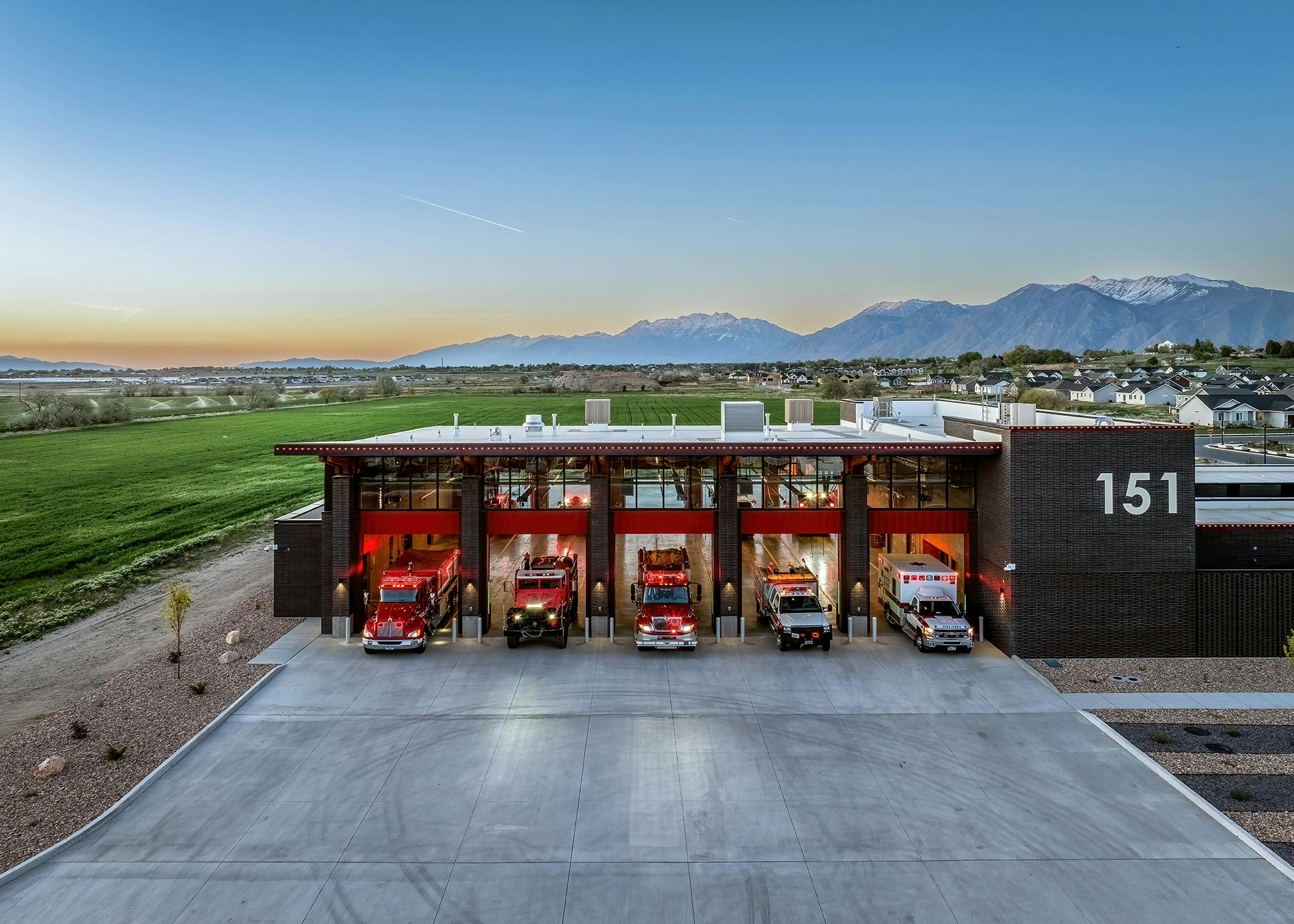 Station Design Awards - Salem, UT, Fire and EMS Station 151 - ajc architects