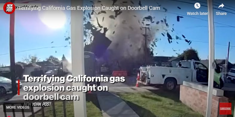 Gas Explosion in Hayward, CA, Injures Six