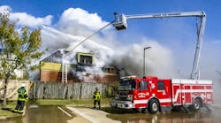 firefighters commercial building fire hair salon Memphis Tennessee Fire Department firefighters commercial building fire hair salon Memphis Tennessee Fire Department