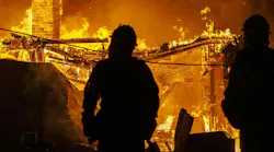 Firefighters battled the destructive Eaton Fire in January.