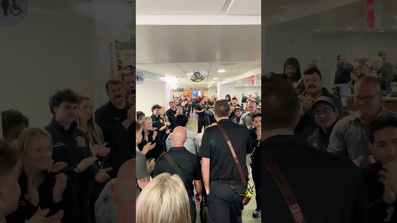 PCFR Paramedic John Parris Begins his Recovery