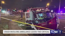 Paramedic, patient critical after ambulance crash in Polk County