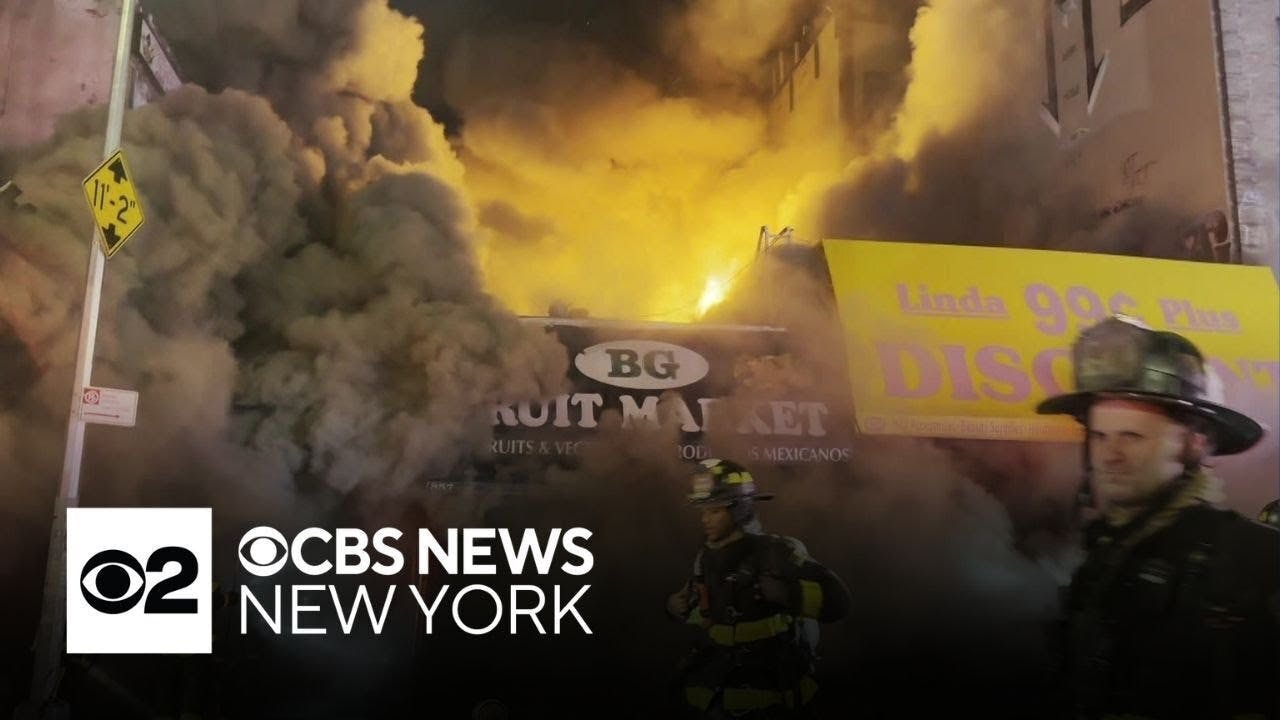 Bronx raging fire destroys businesses on Prospect Avenue
