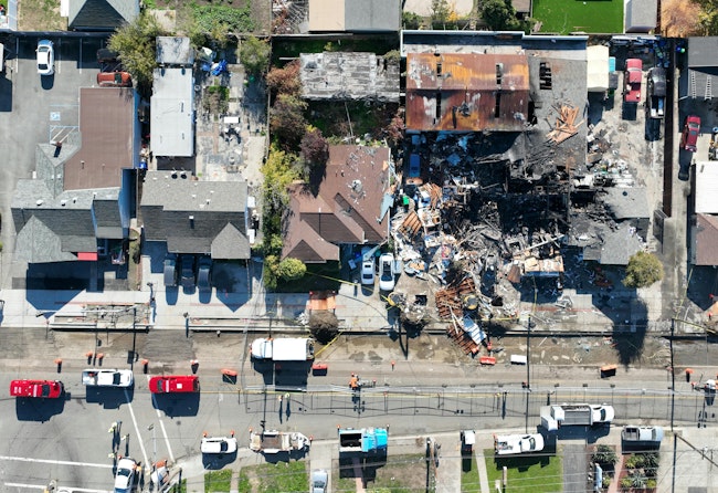 Six people were injured when a PG&E gas line exploded in Ashland, CA on Dec. 12.