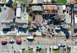 Six people were injured when a PG&E gas line exploded in Ashland, CA on Dec. 12. Six people were injured when a PG&E gas line exploded in Ashland, CA on Dec. 12.