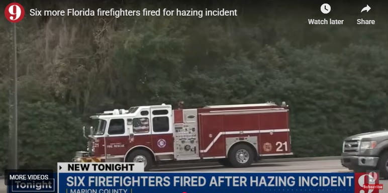 Six More Firefighters Fired