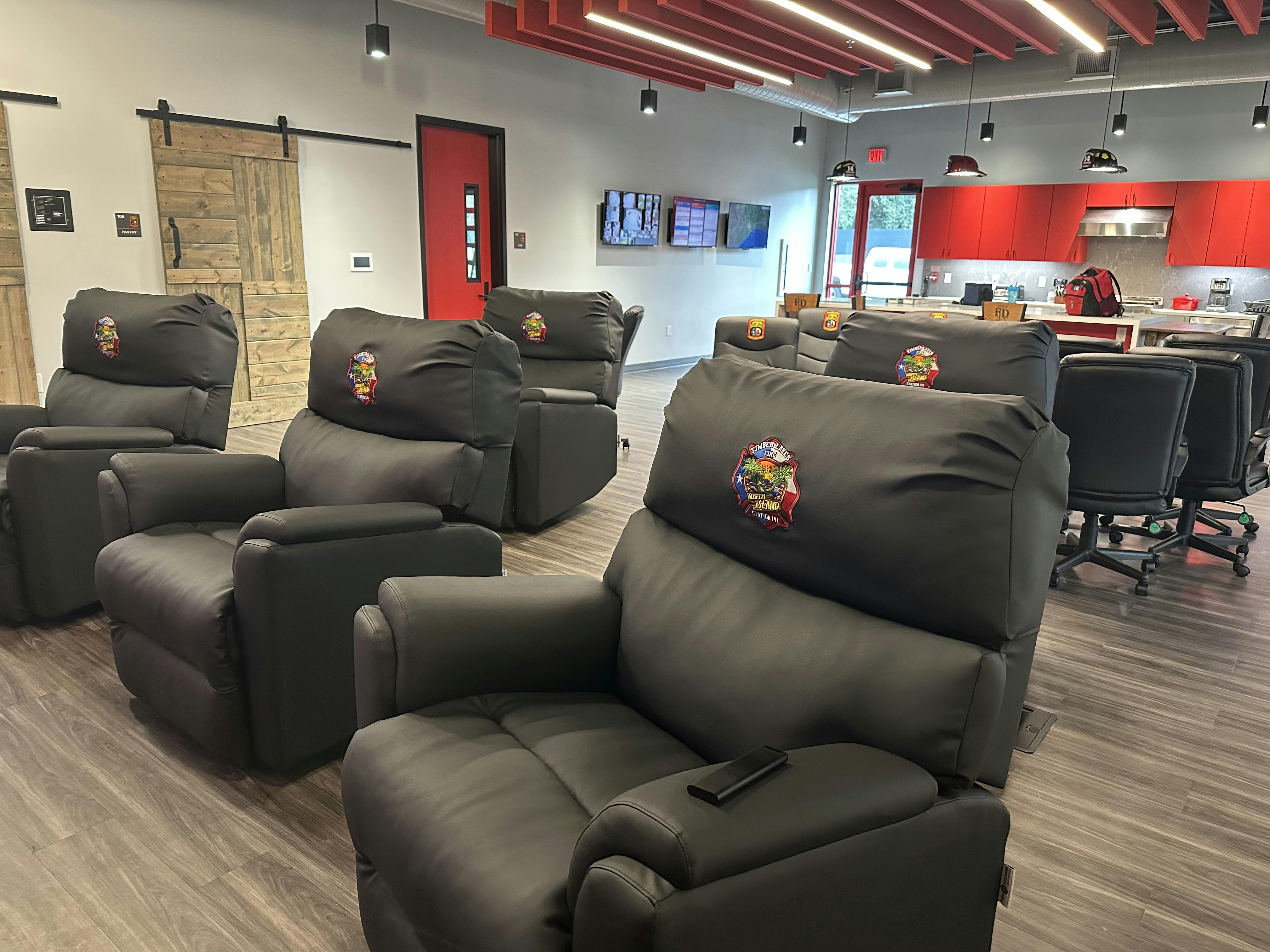 Furniture for firehouses, including recliners, are designed and constructed in ways to stand up to 24/7/365 use that models for consumers don&rsquo;t approach.