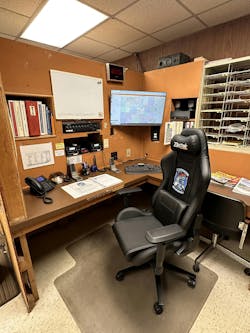 Customization of furniture for firehouses from suppliers that specialize in serving fire departments contributes to members’ pride of their agency. Dream Seat'’ XZipit logo panel system affords departments the opportunity to source personalized task chairs (and other furniture) that wouldn’t be possible through the conventional retail marketplace. Customization of furniture for firehouses from suppliers that specialize in serving fire departments contributes to members’ pride of their agency. Dream Seat'’ XZipit logo panel system affords departments the opportunity to source personalized task chairs (and other furniture) that wouldn’t be possible through the conventional retail marketplace.