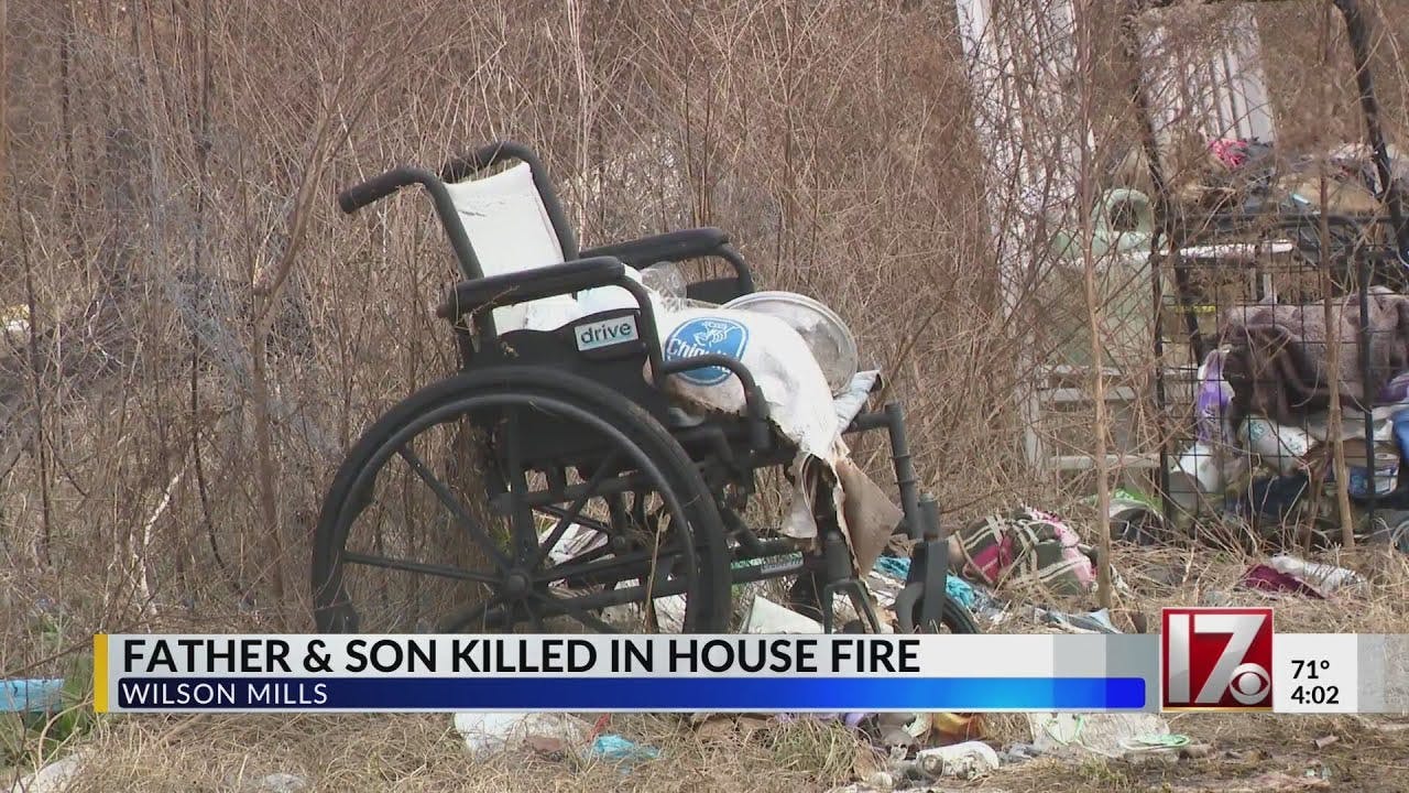 Father and son killed in Christmas house fire in Johnston County