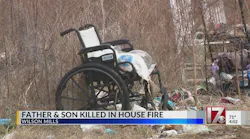 Father and son killed in Christmas house fire in Johnston County