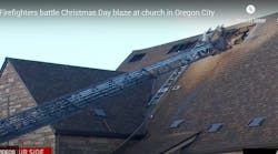 Clackamas Firefighters Battle Church Fire Clackamas Firefighters Battle Church Fire