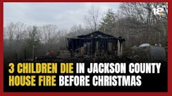 FATAL HOUSE FIRE: 3 children killed in Jackson County house fire before Christmas FATAL HOUSE FIRE: 3 children killed in Jackson County house fire before Christmas
