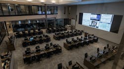 A look inside the large workspace at the new Minnesota State Emergency Operations Center in Blaine, MN. A look inside the large workspace at the new Minnesota State Emergency Operations Center in Blaine, MN.