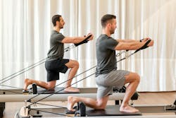 Pilate Reformer provides excellent target workouts while engaging core muscles for the entire workout. Pilate Reformer provides excellent target workouts while engaging core muscles for the entire workout.