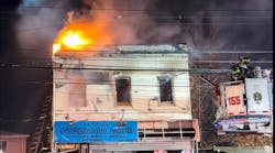 Watch: FDNY Firefighters Battle 3-Alarm Fire in Vacant Building Watch: FDNY Firefighters Battle 3-Alarm Fire in Vacant Building