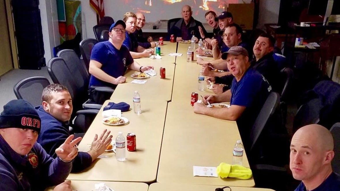 By prioritizing shared firehouse meals, teams transform from colleagues to family.