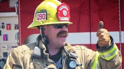 Cal Fire Engineer Danny Cook, 45, suffered a medical emergency at a house fire in Nuevo, CA. Cal Fire Engineer Danny Cook, 45, suffered a medical emergency at a house fire in Nuevo, CA.