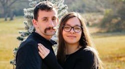 Crains Creek firefighter Dylan Turney and his wife, Kiersten, heard the crash and pulled two people to safety as the car began burning. Crains Creek firefighter Dylan Turney and his wife, Kiersten, heard the crash and pulled two people to safety as the car began burning.