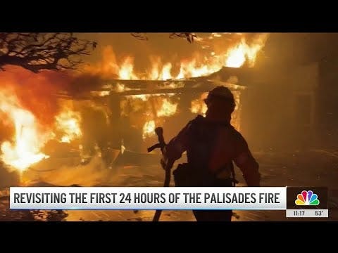 One year later: Revisiting the first 24 hours of Palisades and Eaton fires