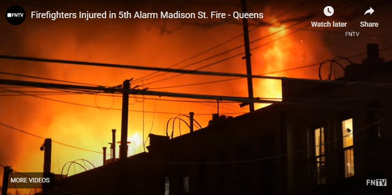 Two FDNY Firefighters Injured