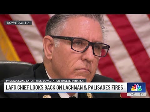 Post-Palisades Fire report edited to lesson criticism of LAFD