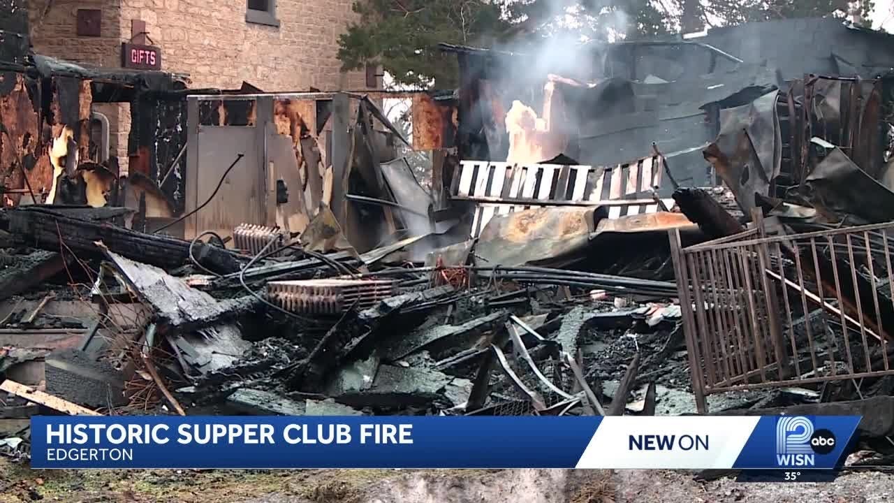 Historic Wisconsin supper club closes after fire