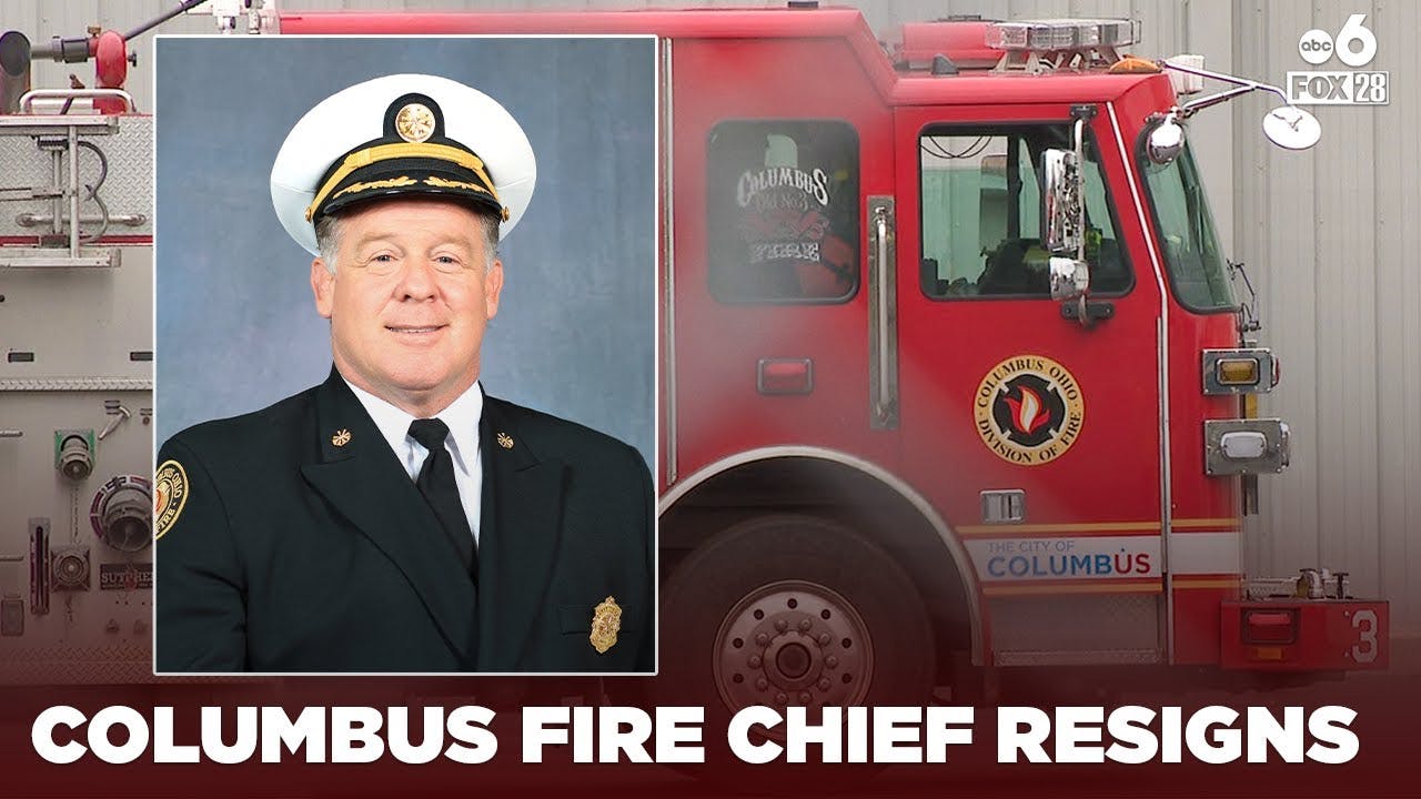 Columbus fire chief Jeffrey Happ resigns amid disciplinary charges