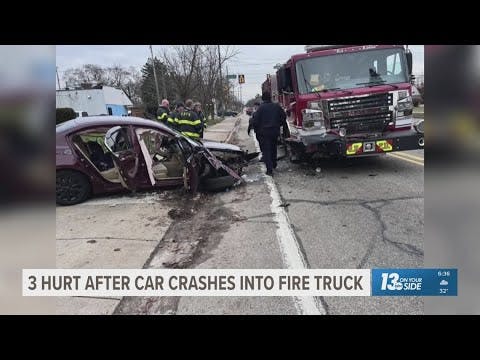 Alcohol Suspected in Crash Involving Grand Rapids, MI, Fire Apparatus