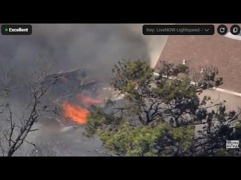 LIVE NOW: Firefighters battling huge church fire in Houston