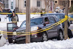 Minneapolis paramedics found Renee Good in this vehicle suffering from four gunshot wounds. Minneapolis paramedics found Renee Good in this vehicle suffering from four gunshot wounds.