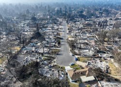 The litigation from Southern California Edison contends residents in east Altadena received their first emergency alert about 30 minutes after the fire began at 6:18 p.m., while residents in the west side of Altadena were not notified to evacuate until 3:25 a.m. The litigation from Southern California Edison contends residents in east Altadena received their first emergency alert about 30 minutes after the fire began at 6:18 p.m., while residents in the west side of Altadena were not notified to evacuate until 3:25 a.m.