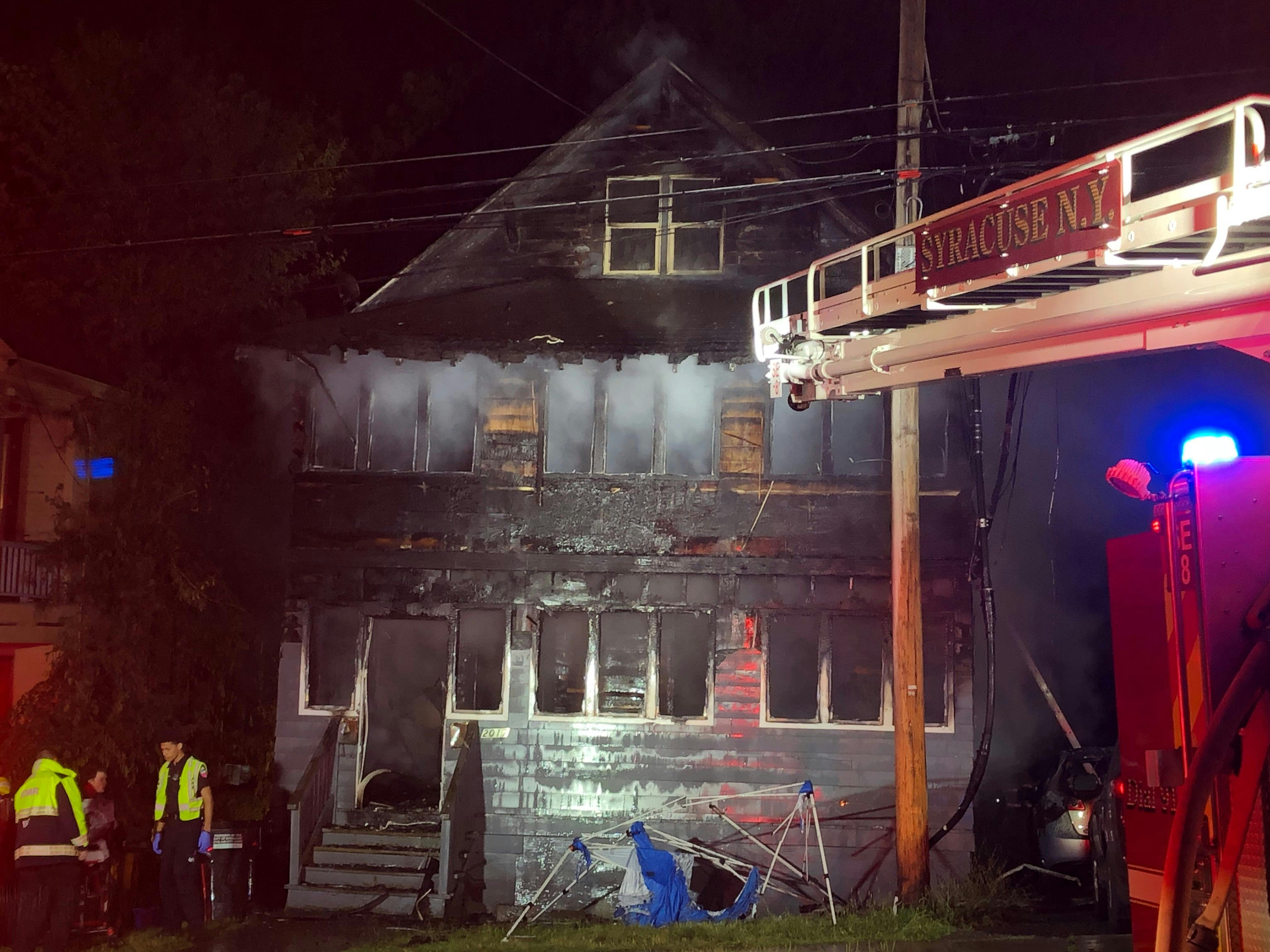 A woman was killed in this Syracuse house fire in June 2024.