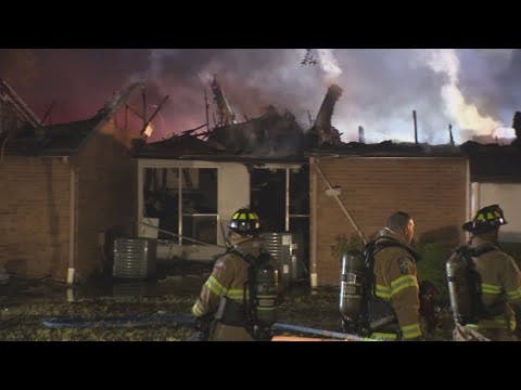 Drone helps firefighters rescue woman from apartment in Euless