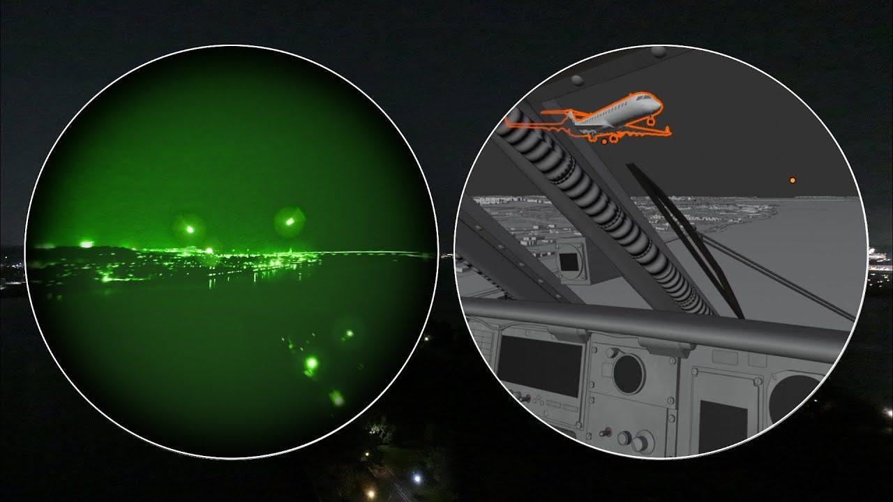 In DCA collision between Army helicopter and passenger plane, city lights may have played a role
